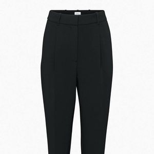 Wilfred Black Pleated Trousers Pants